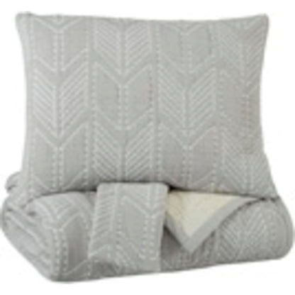Jaxine Queen Coverlet Set