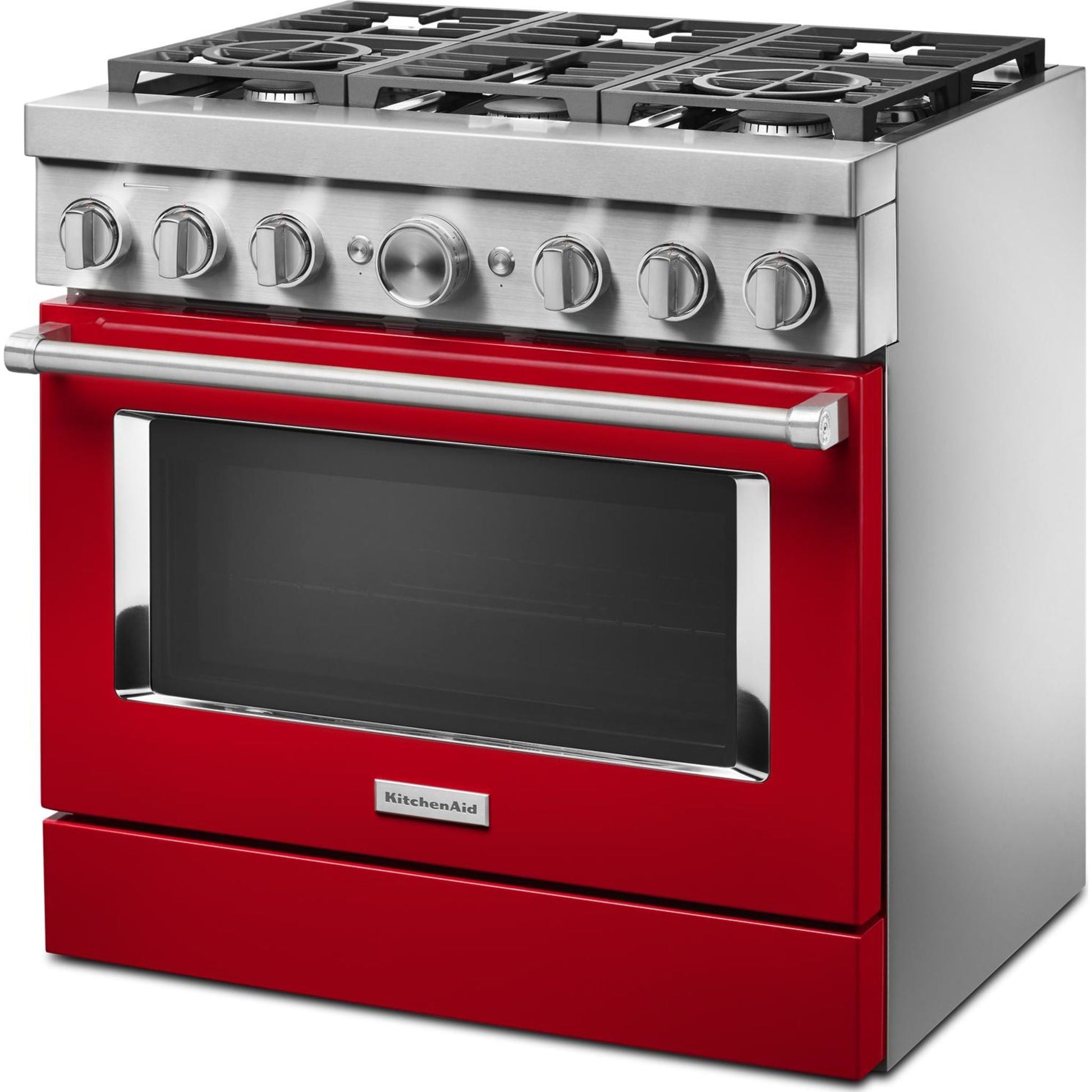 KitchenAid Dual Fuel Range (KFDC506JPA) - Passion Red