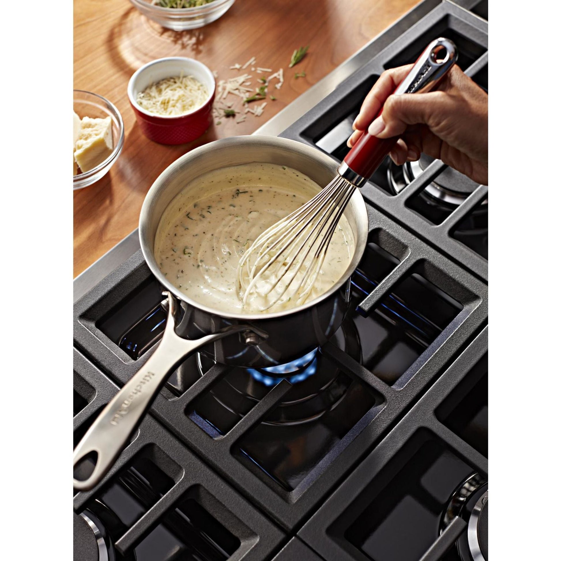 KitchenAid Dual Fuel Range (KFDC558JMH) - Milkshake