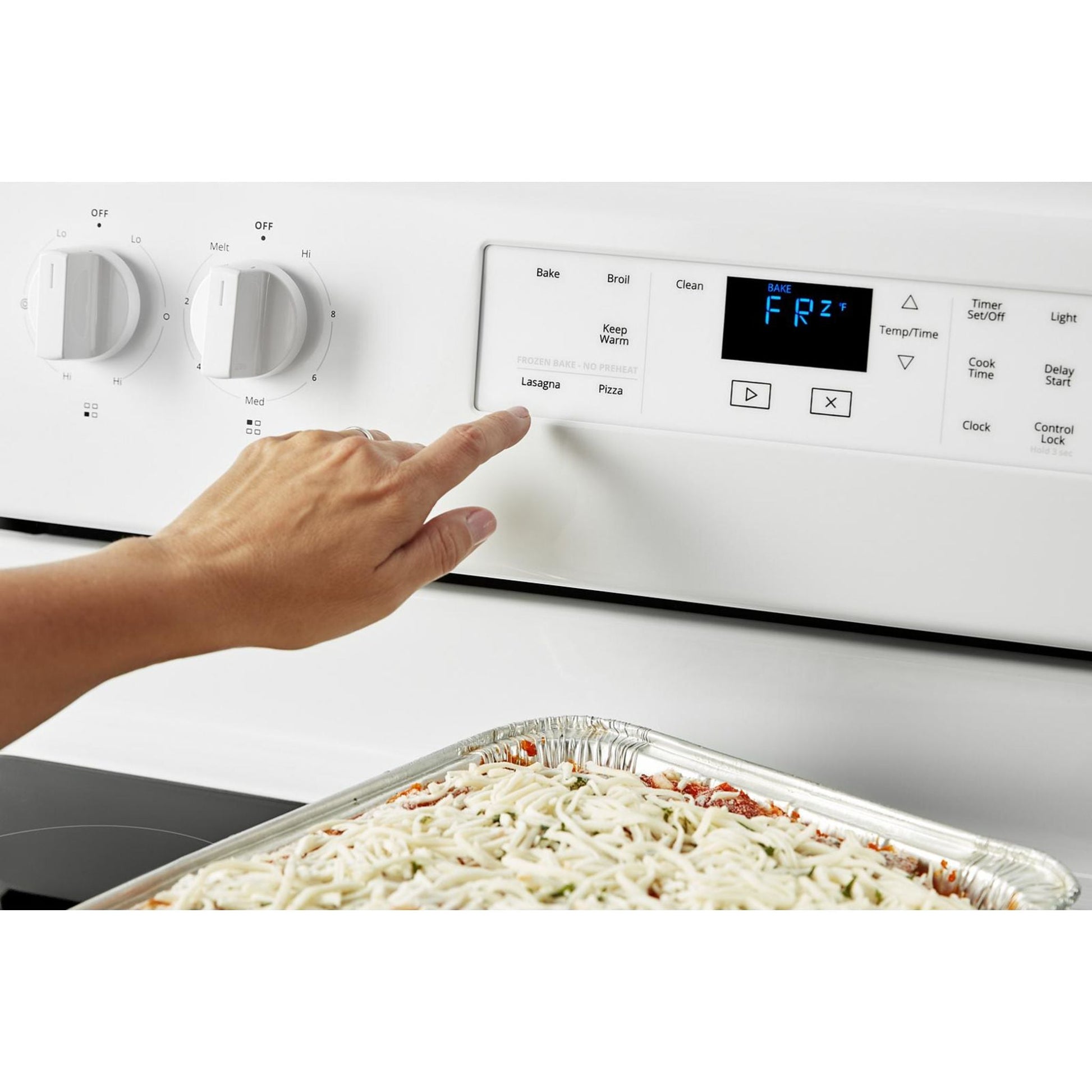Whirlpool Self Clean Range (YWFE515S0JW) - White