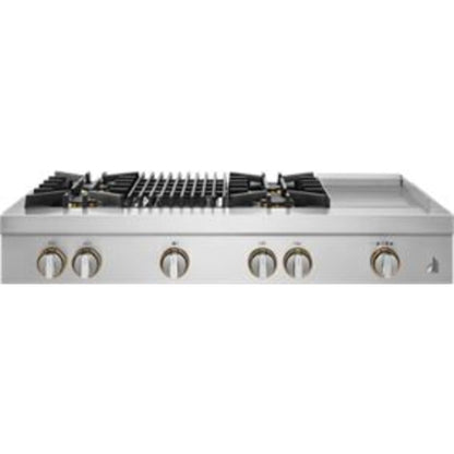 JennAir 48" Gas Cooktop (JGCP748HL) - Stainless Steel