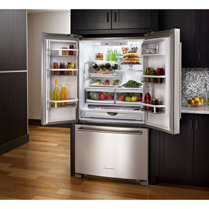 KitchenAid French Door Fridge (KRFF305ESS) - Stainless Steel