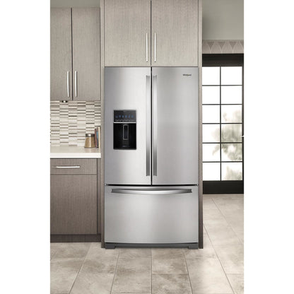 Whirlpool French Door Fridge (WRF767SDHZ) - Stainless Steel