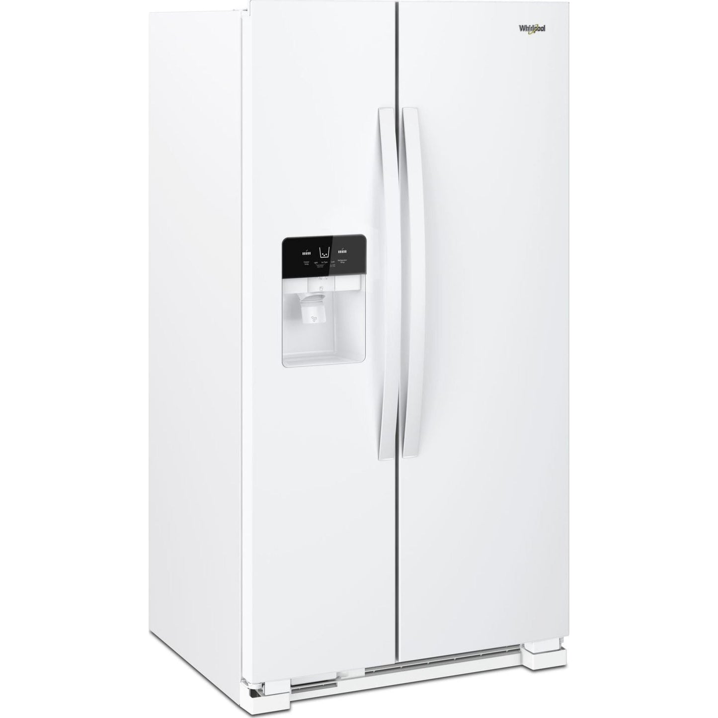 Whirlpool Side x Side Fridge (WRS321SDHW) - White