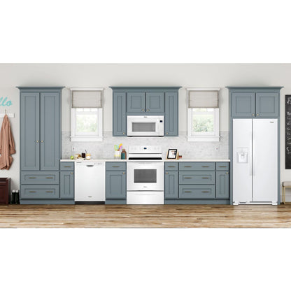 Whirlpool Side x Side Fridge (WRS325SDHW) - White