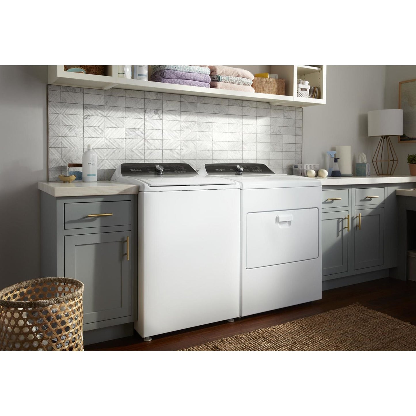 Whirlpool Top Load Washer (WTW5015LW) - WHITE