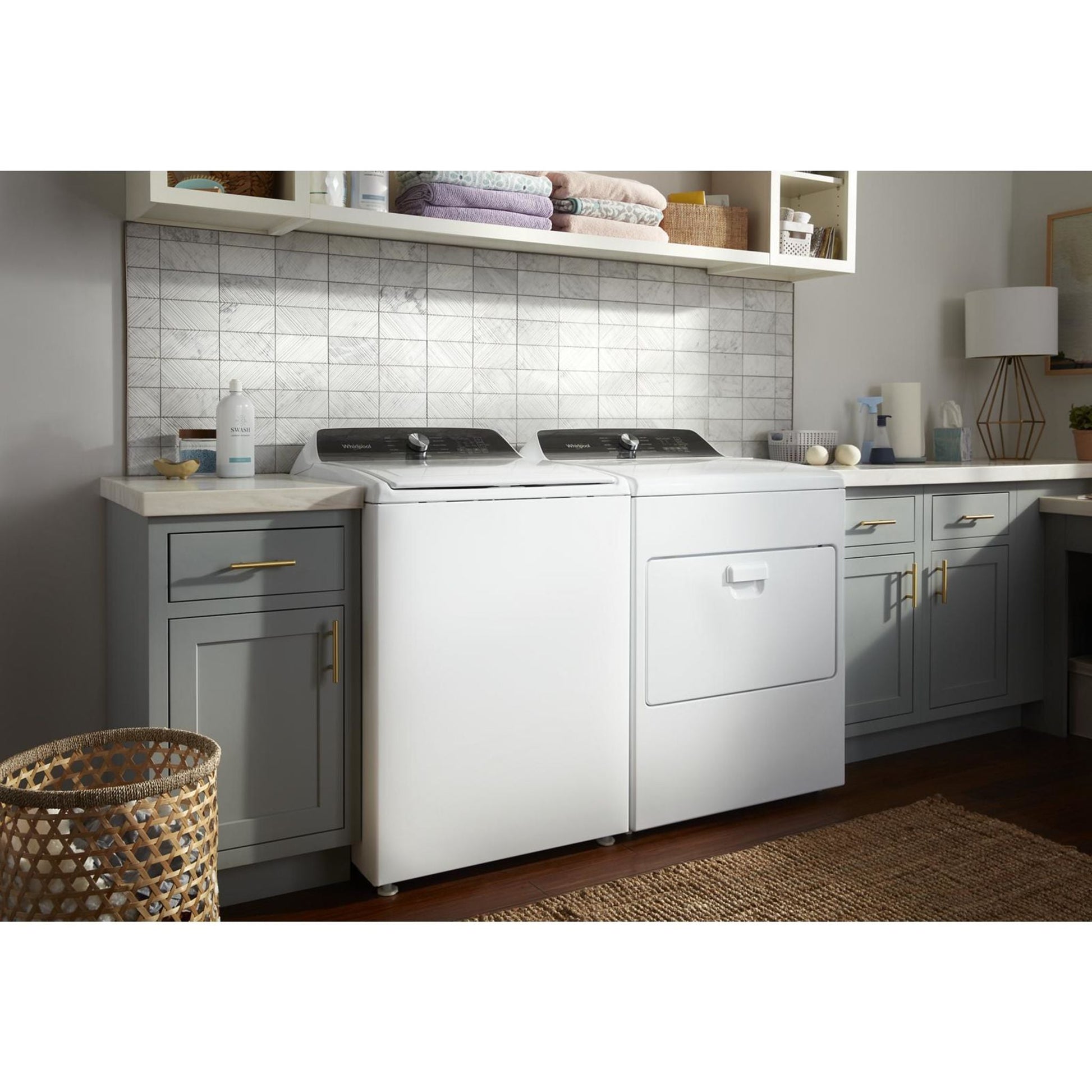 Whirlpool Top Load Washer (WTW5015LW) - WHITE