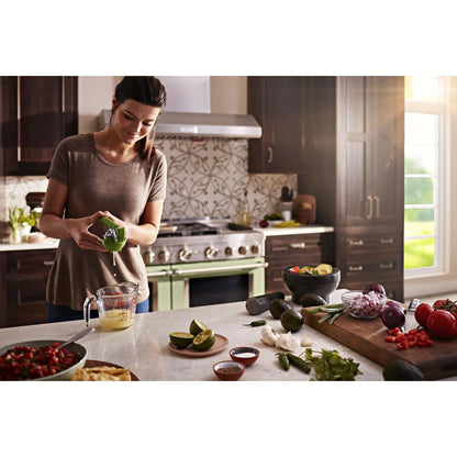 KitchenAid Gas Range (KFGC558JAV) - Avocado Cream