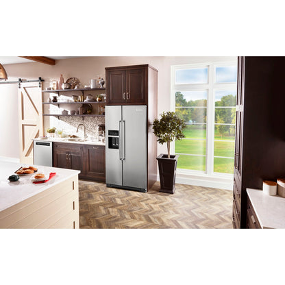 KitchenAid Counter Depth Fridge (KRSC700HPS) - Stainless Steel
