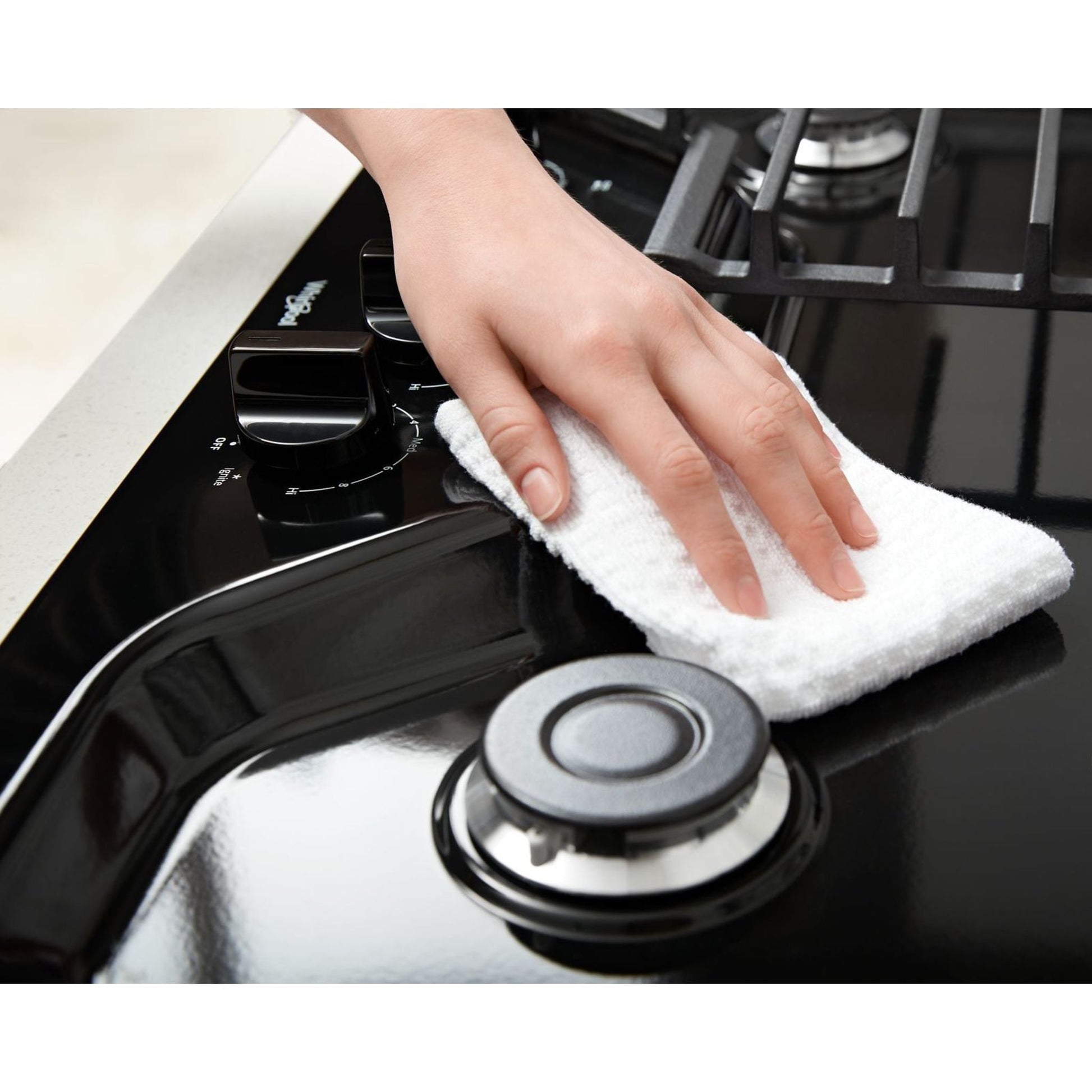 Whirlpool 30" Gas Cooktop (WCG55US0HB) - Black