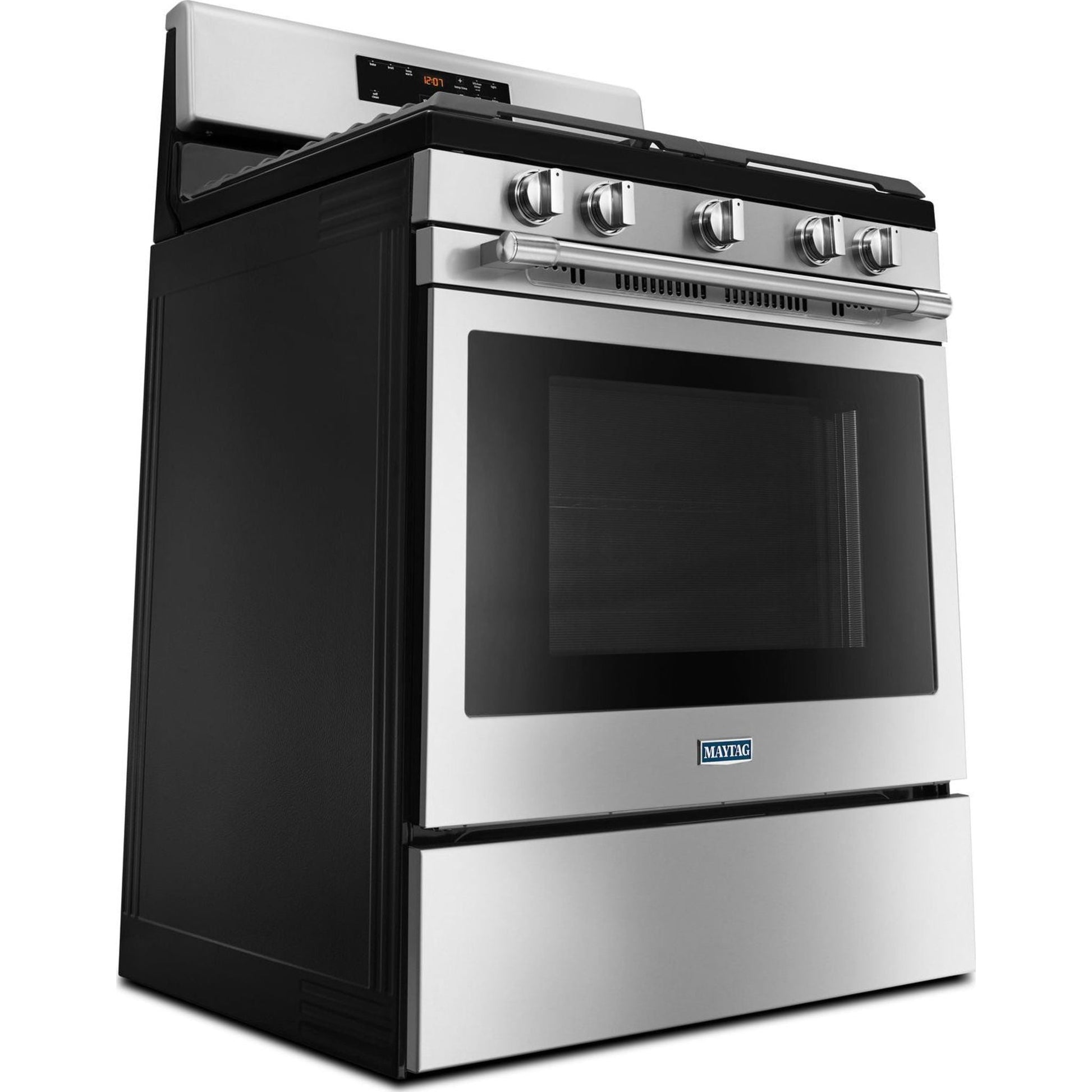 Maytag Gas Range (MGR6600FZ) - Fingerprint Resistant Stainless Steel