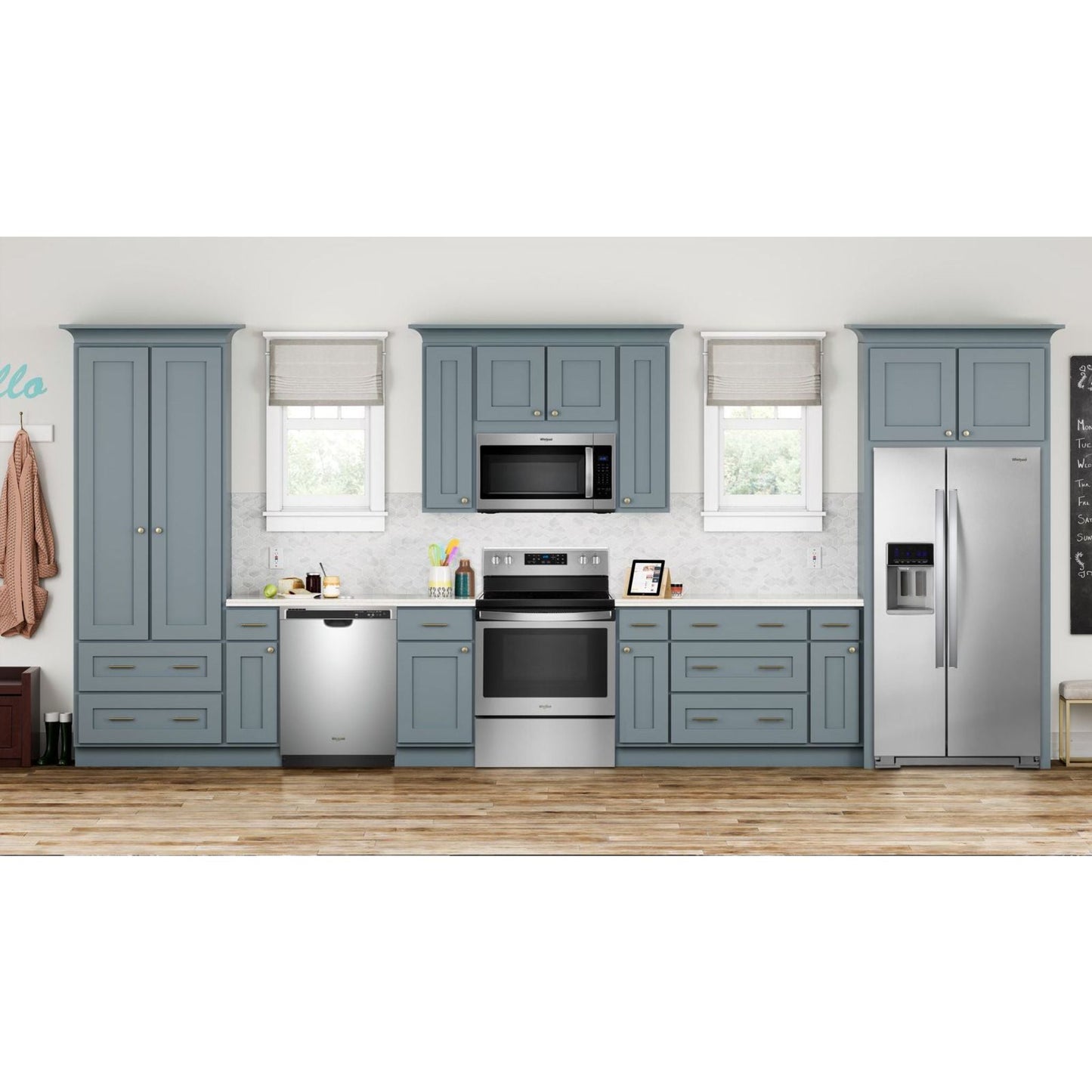 Whirlpool Side x Side Fridge (WRS571CIHZ) - Stainless Steel