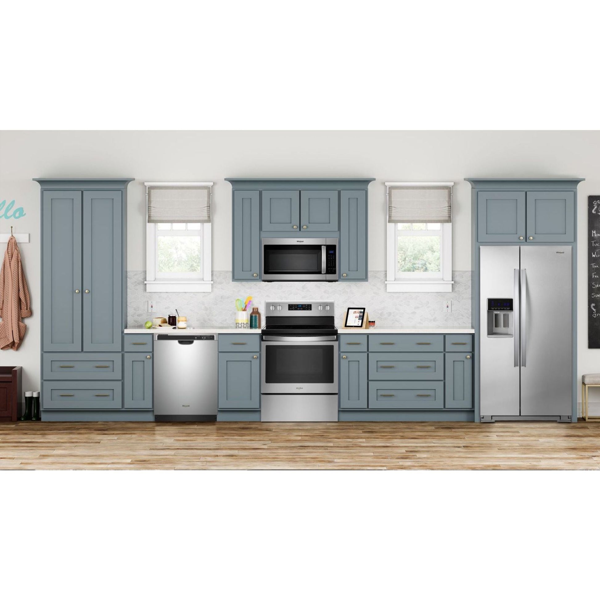 Whirlpool Side x Side Fridge (WRS571CIHZ) - Stainless Steel