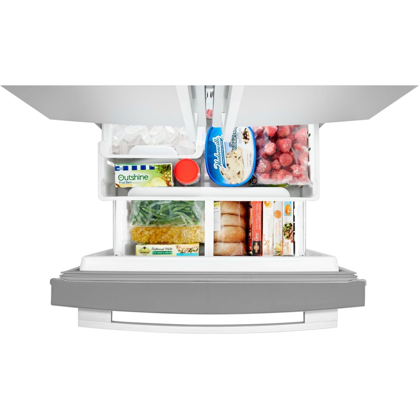 Whirlpool French Door Fridge (WRF560SEHZ) - Stainless Steel