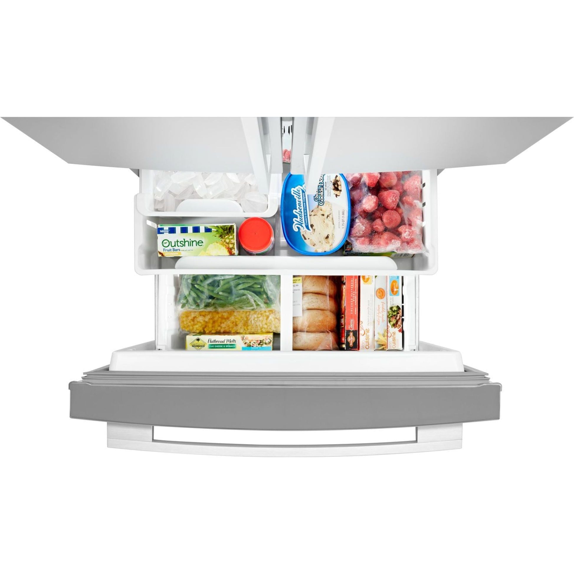 Whirlpool French Door Fridge (WRF560SEHZ) - Stainless Steel