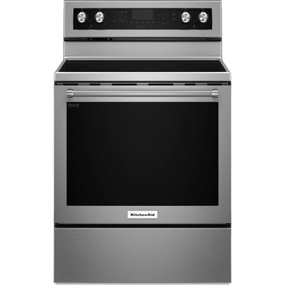 KitchenAid True Convection Range (YKFEG500ESS) - Stainless Steel