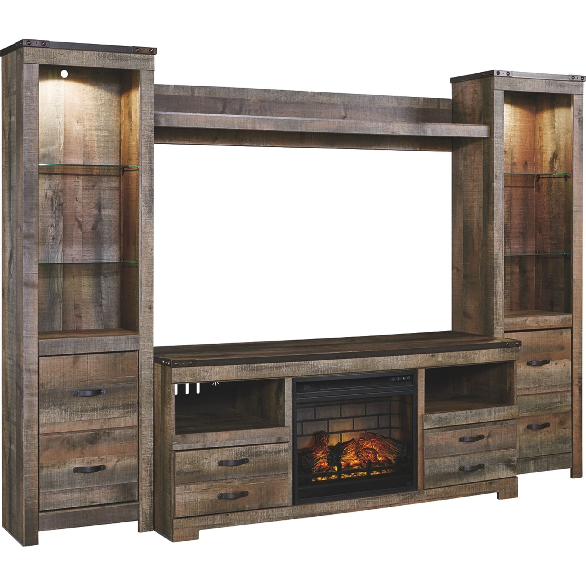 Trinell 5 Piece Entertainment - Brown