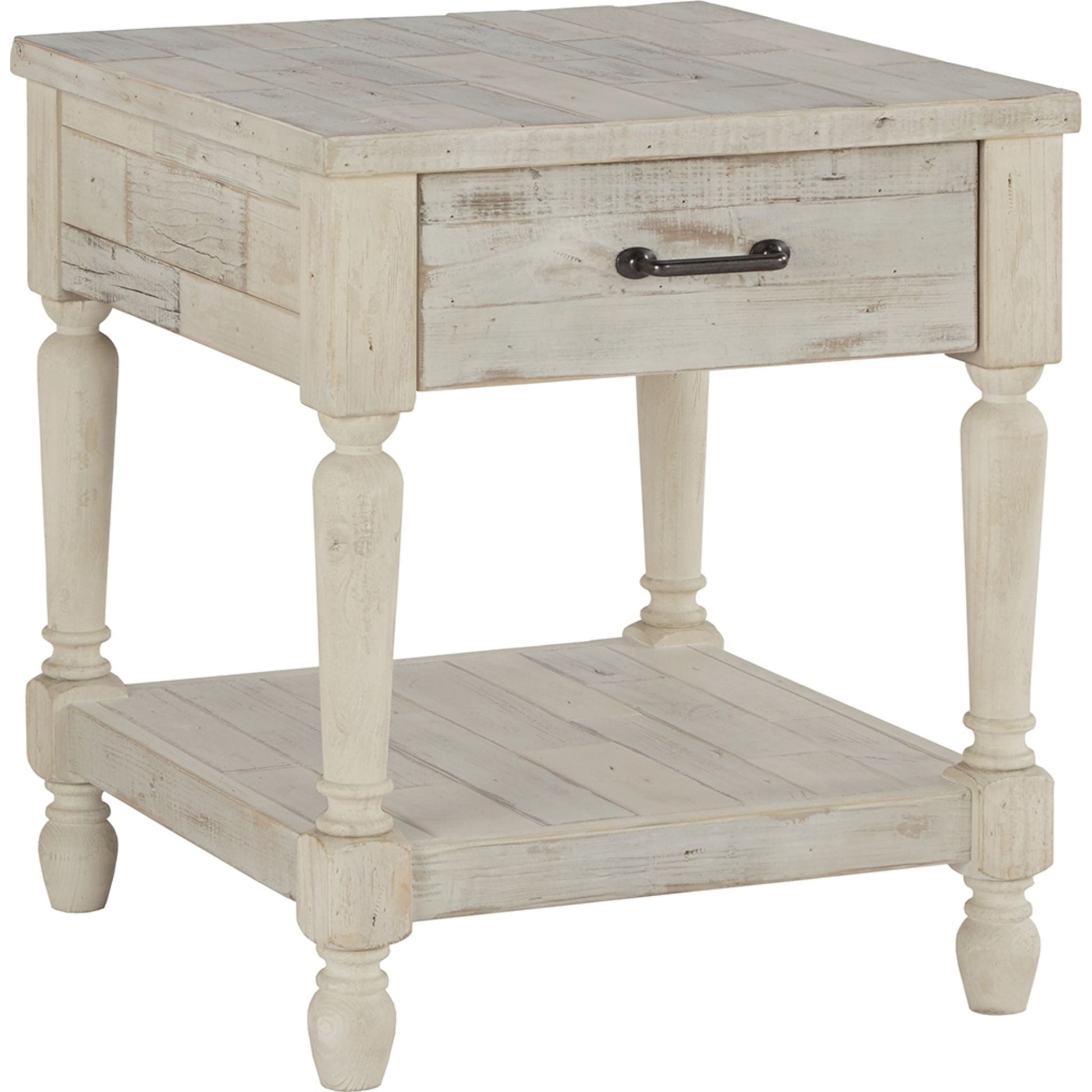 Malmaison End Table - Whitewash