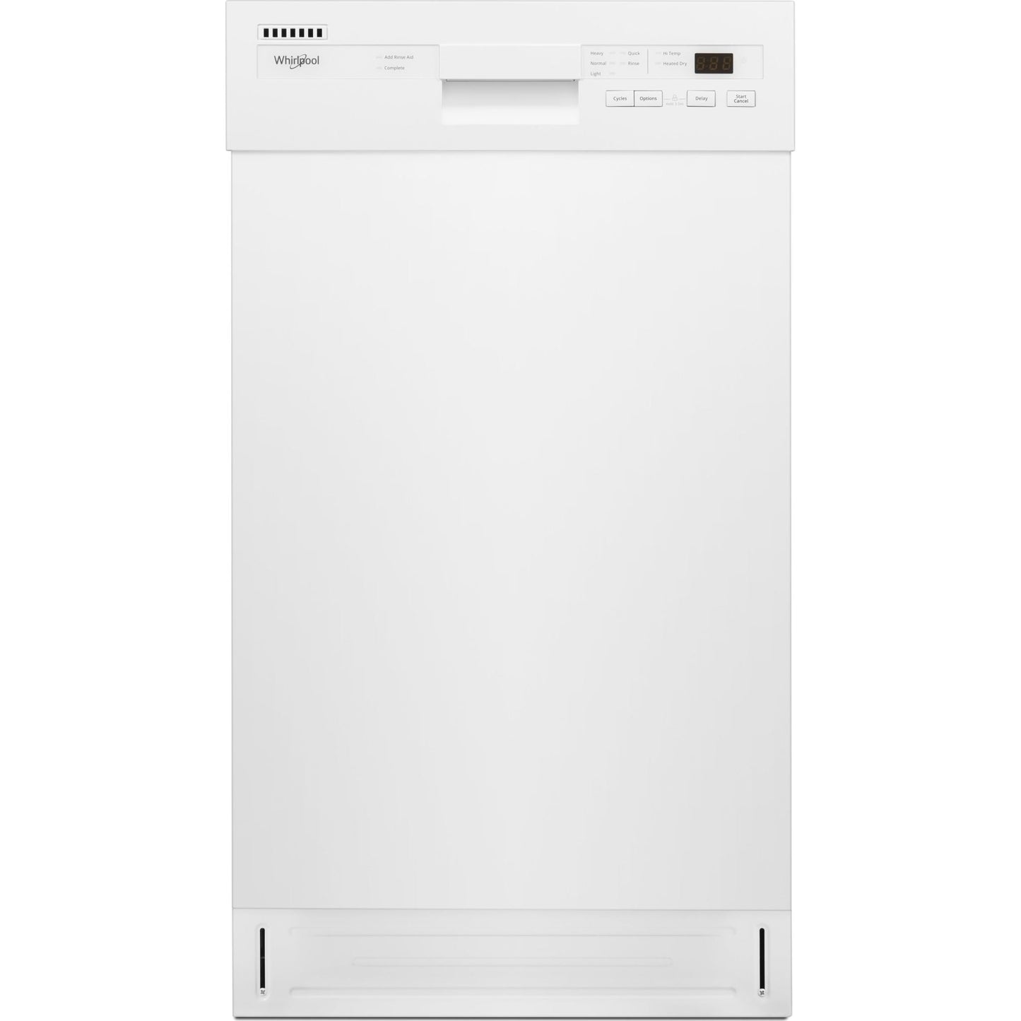 Whirlpool Dishwasher Stainless Steel Tub (WDF518SAHW) - White