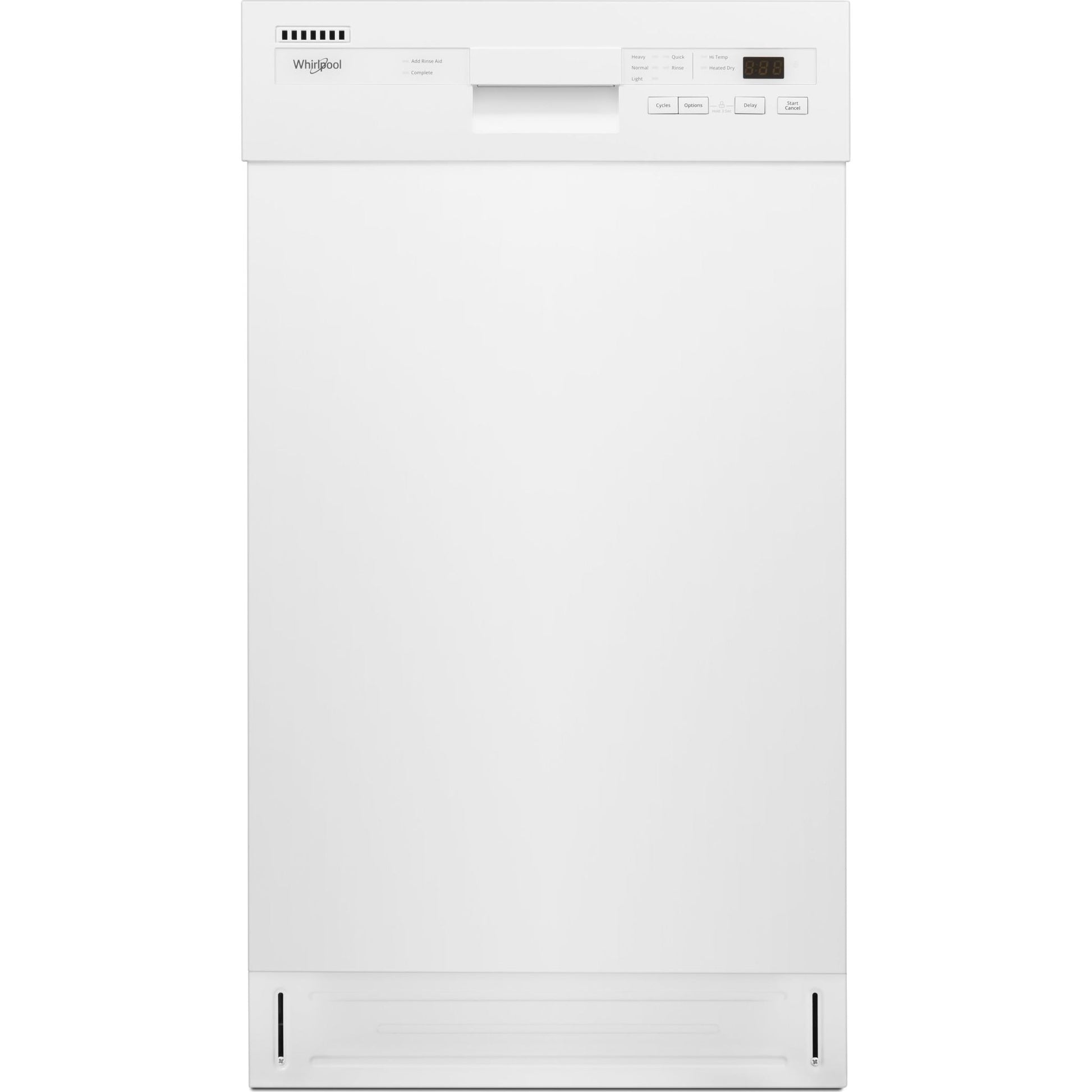 Whirlpool Dishwasher Stainless Steel Tub (WDF518SAHW) - White