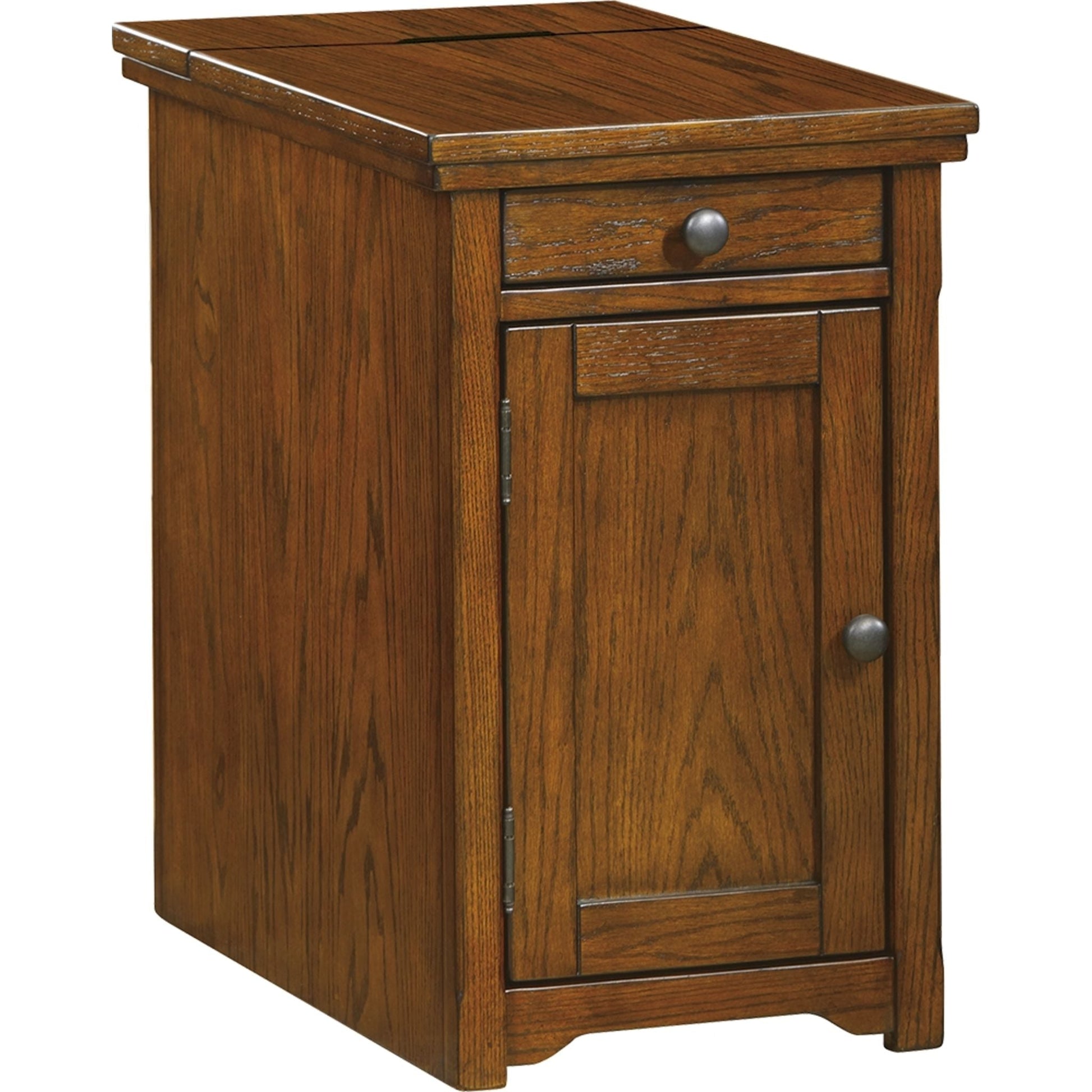 Laflorn Chairside Table - Brown