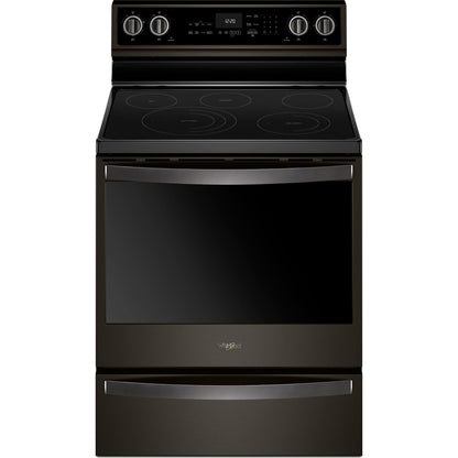 Whirlpool True Convection Range (YWFE975H0HV) - Black Stainless