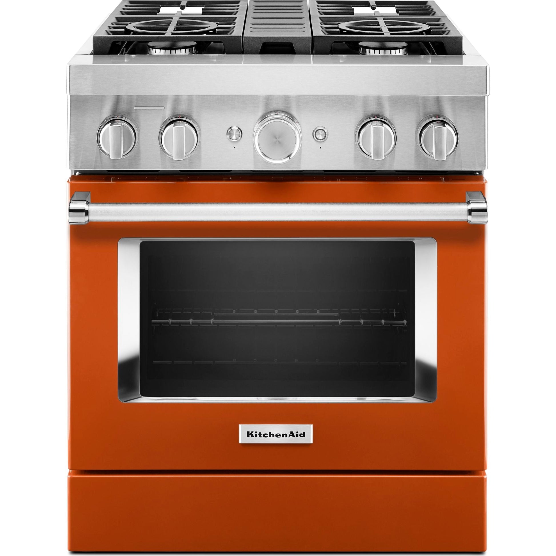 KitchenAid Dual Fuel Range (KFDC500JSC) - Scorched Orange
