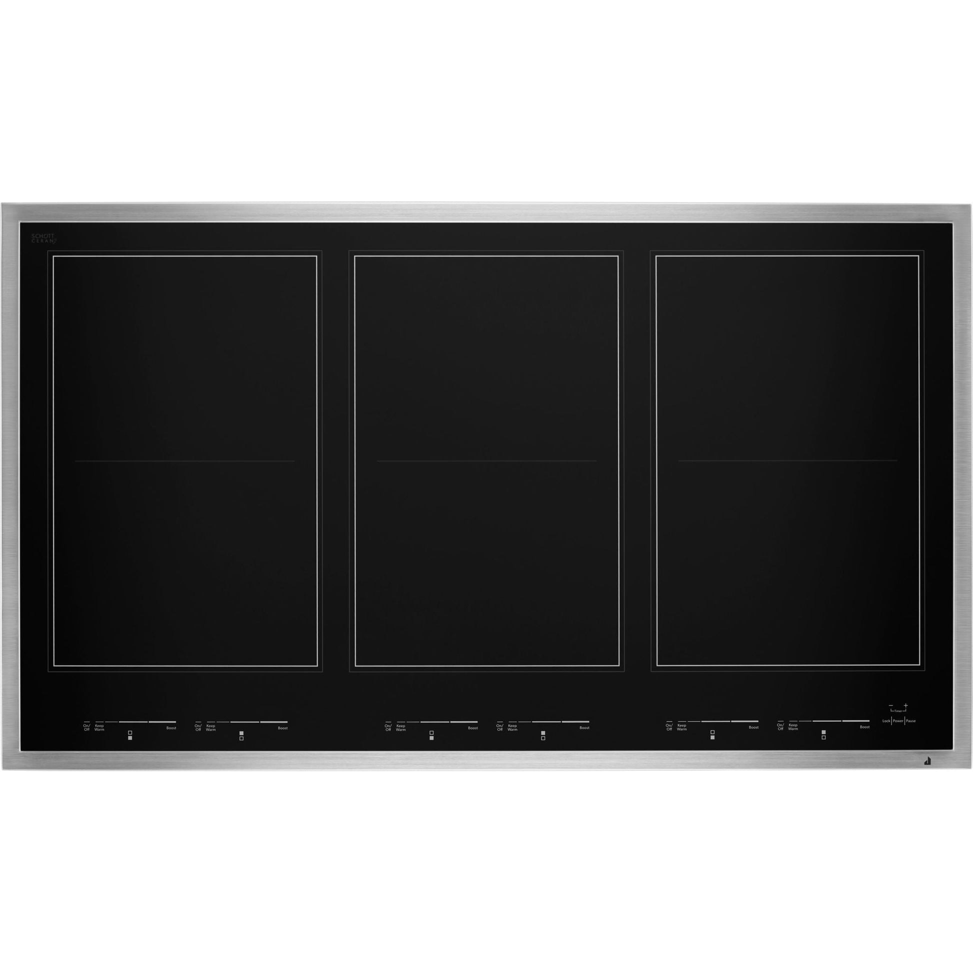 JennAir 36" Induction Cooktop (JIC4736HS) - Stainless Steel