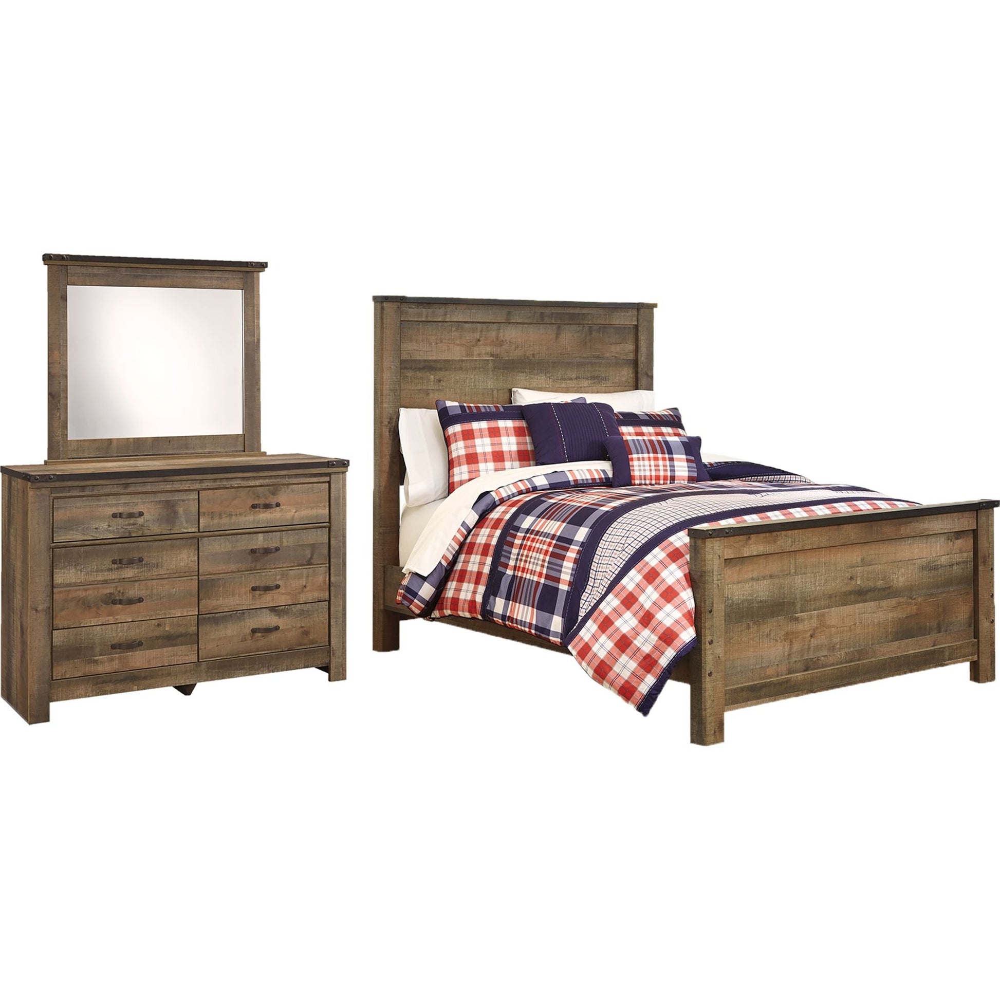 Trinell 5 Piece Bedroom - Brown