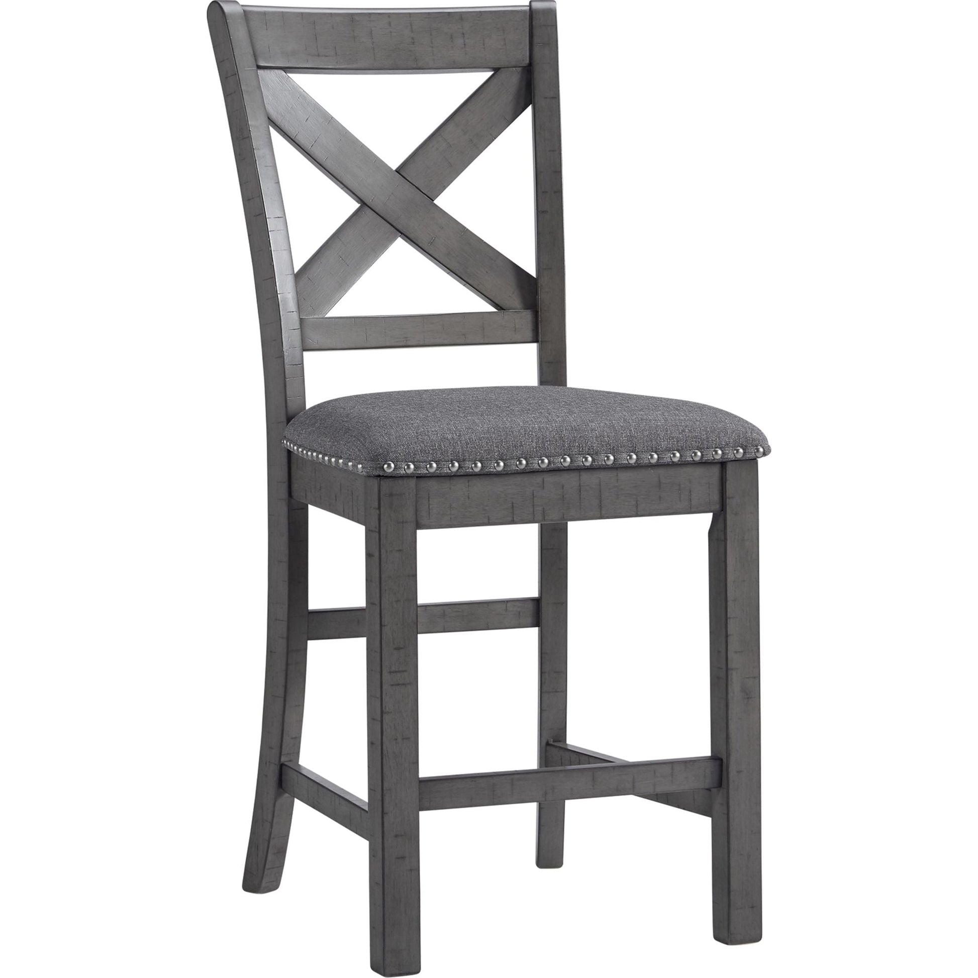 Myshanna 24" Bar Stool - Two-tone Gray - (D629-124)