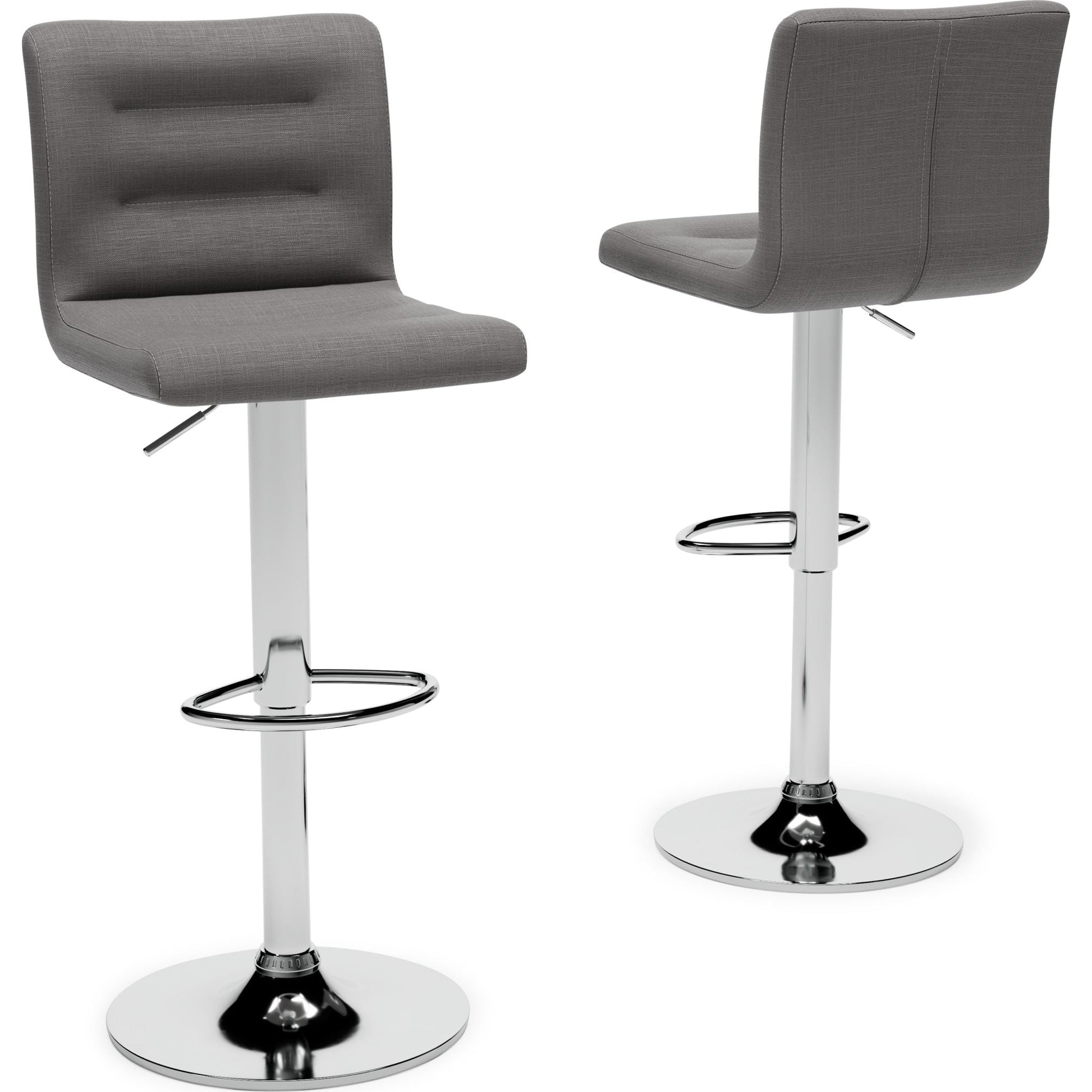 Pollzen 30" Bar Stool - Gray - (D121-830)