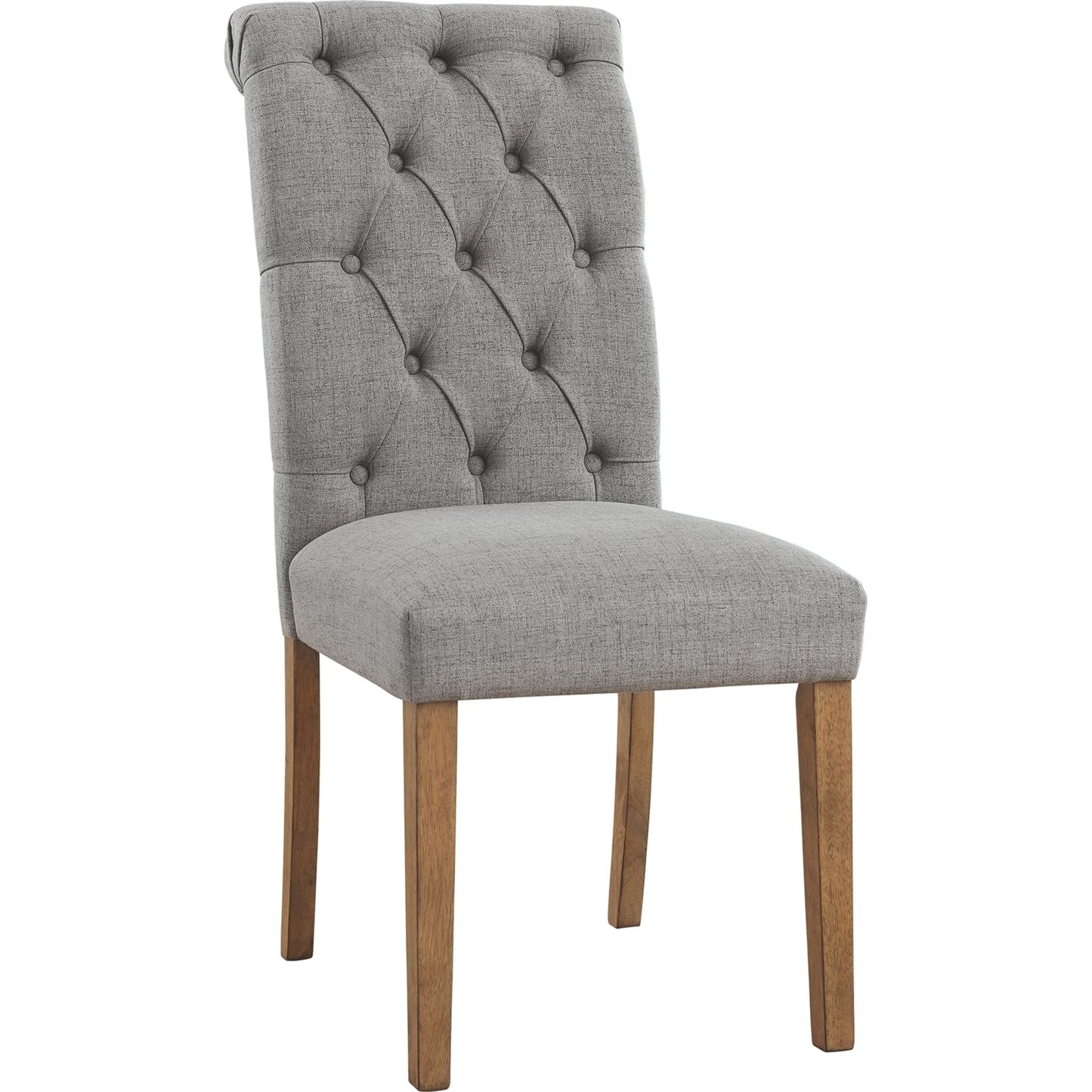 Harvina Upholstered Side Chair - Gray - (D324-01)
