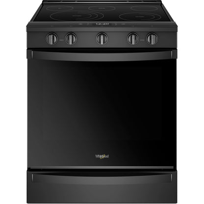 Whirlpool Front Control Range (YWEE750H0HB) - Black
