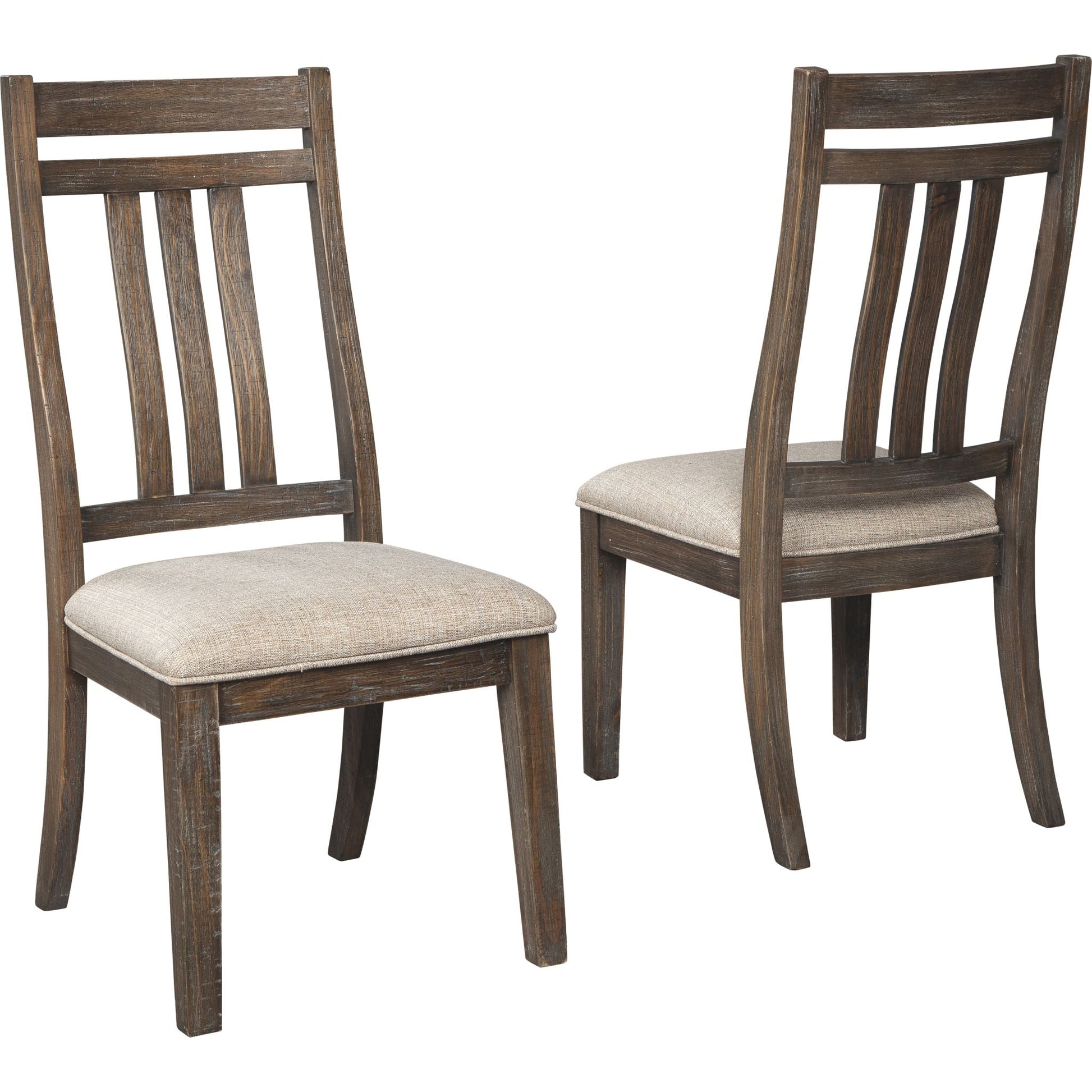 Wyndahl Side Chair - Rustic Brown - (D813-01)