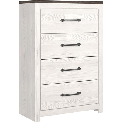 Gerridan Chest - White/Gray