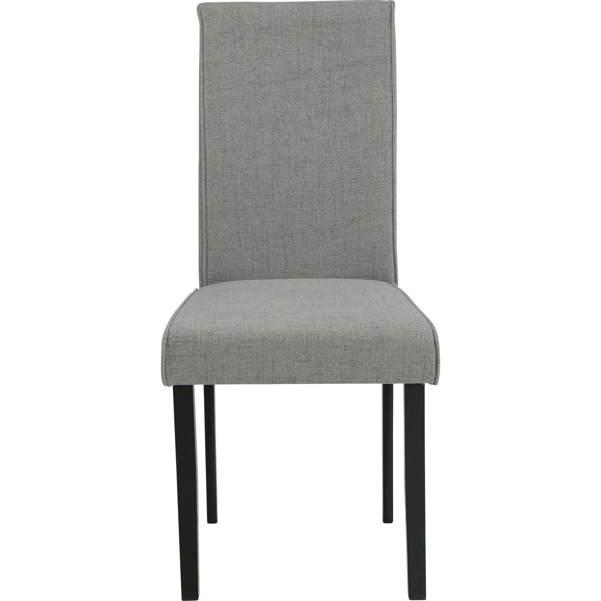Kimonte Side Chair - Dark Brown/Gray - (D250-06)