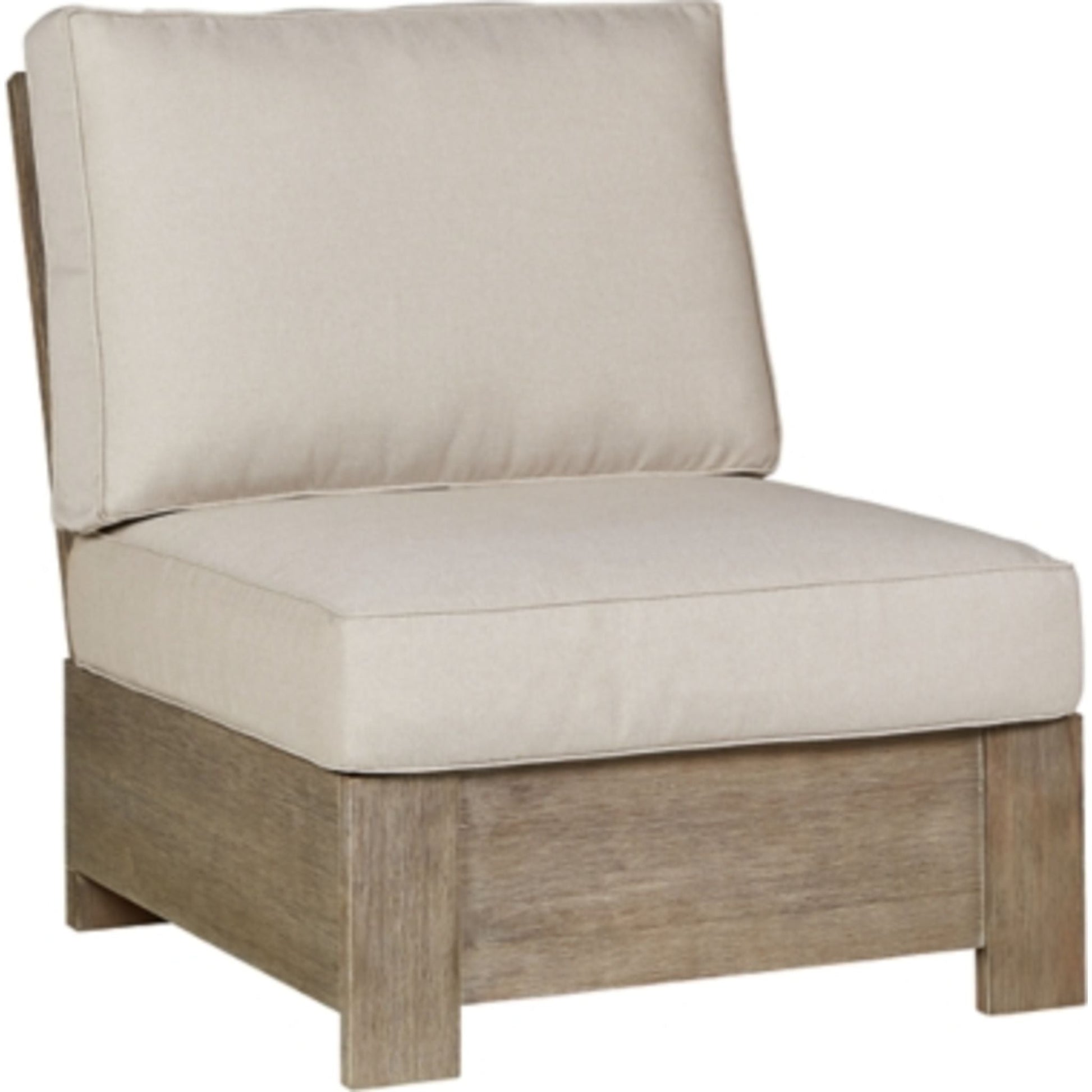 Outdoor Silo Point Armless Chair Brown