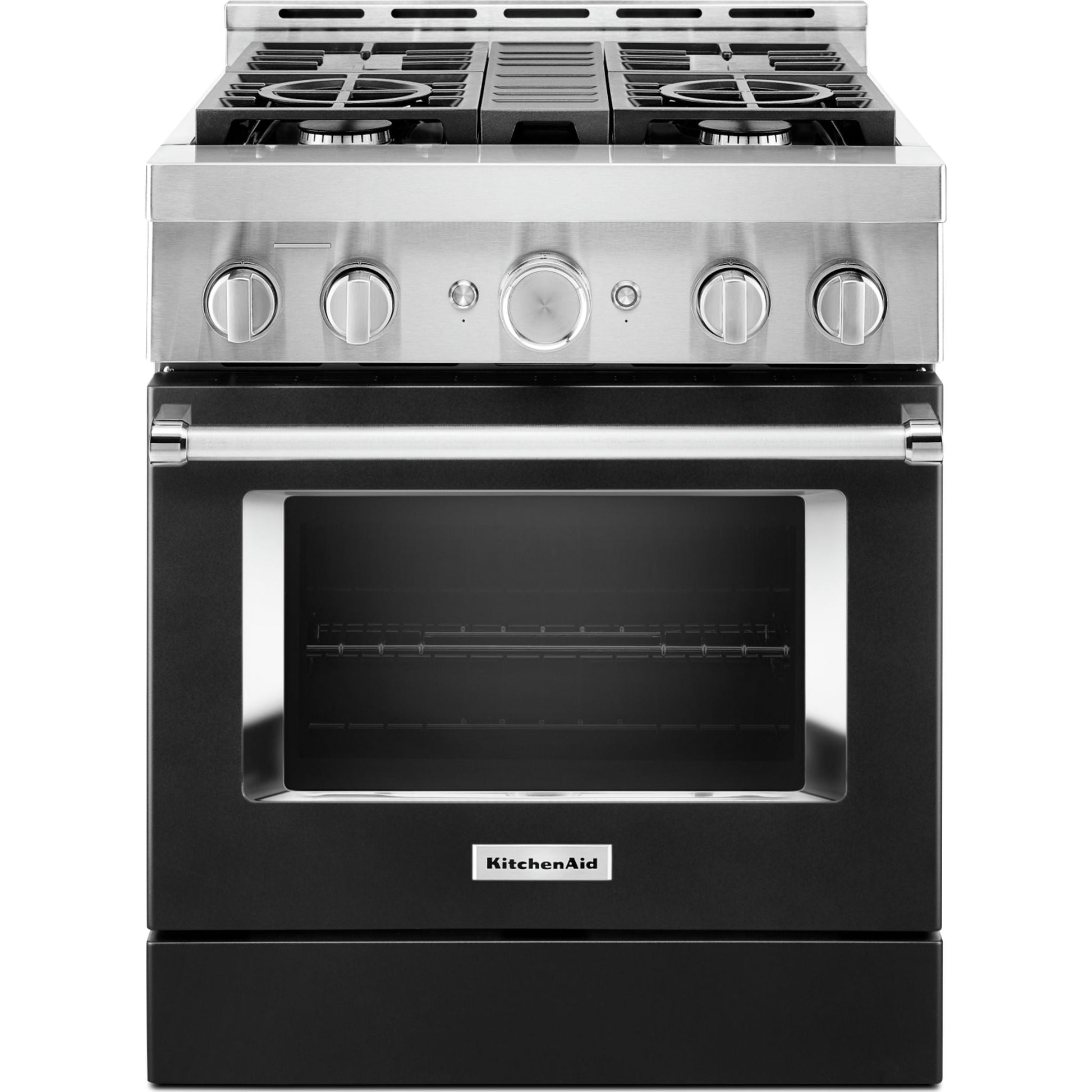 KitchenAid Gas Range (KFGC500JBK) - Imperial Black
