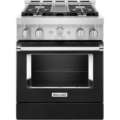 KitchenAid Gas Range (KFGC500JBK) - Imperial Black