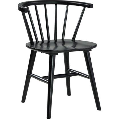 Otaska Side Chair - Black - (D406-01)
