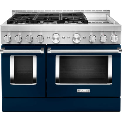 KitchenAid Gas Range (KFGC558JIB) - Ink Blue