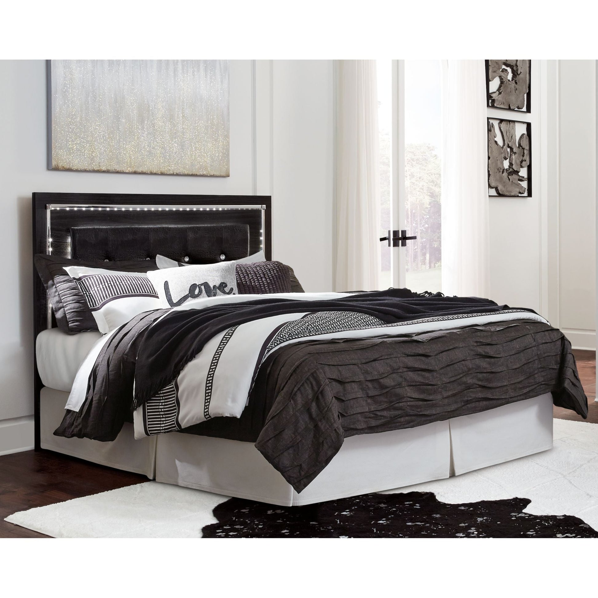 Kaydell Full / Queen Headboard - Black