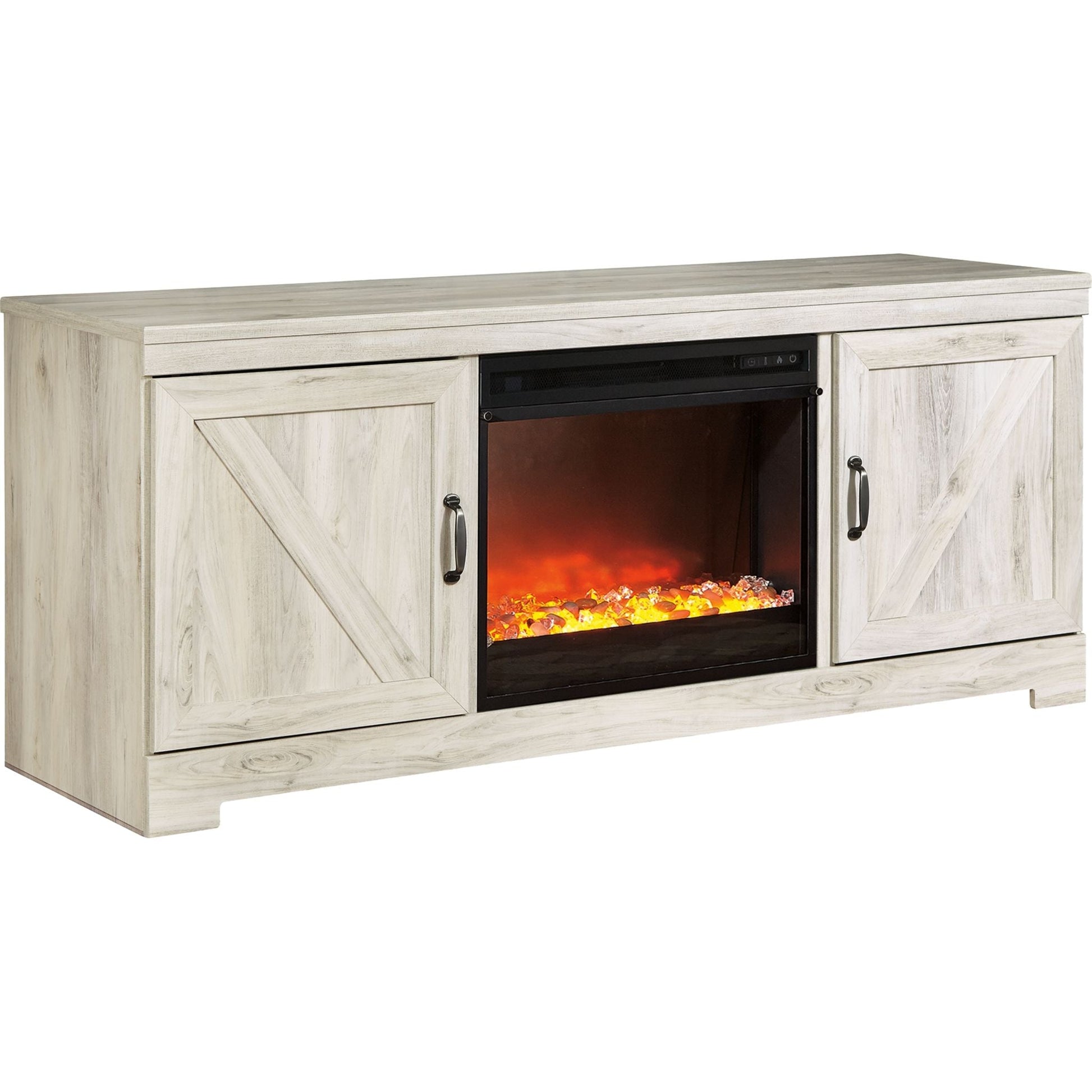 Bellaby Entertainment / Fireplace - White Wash