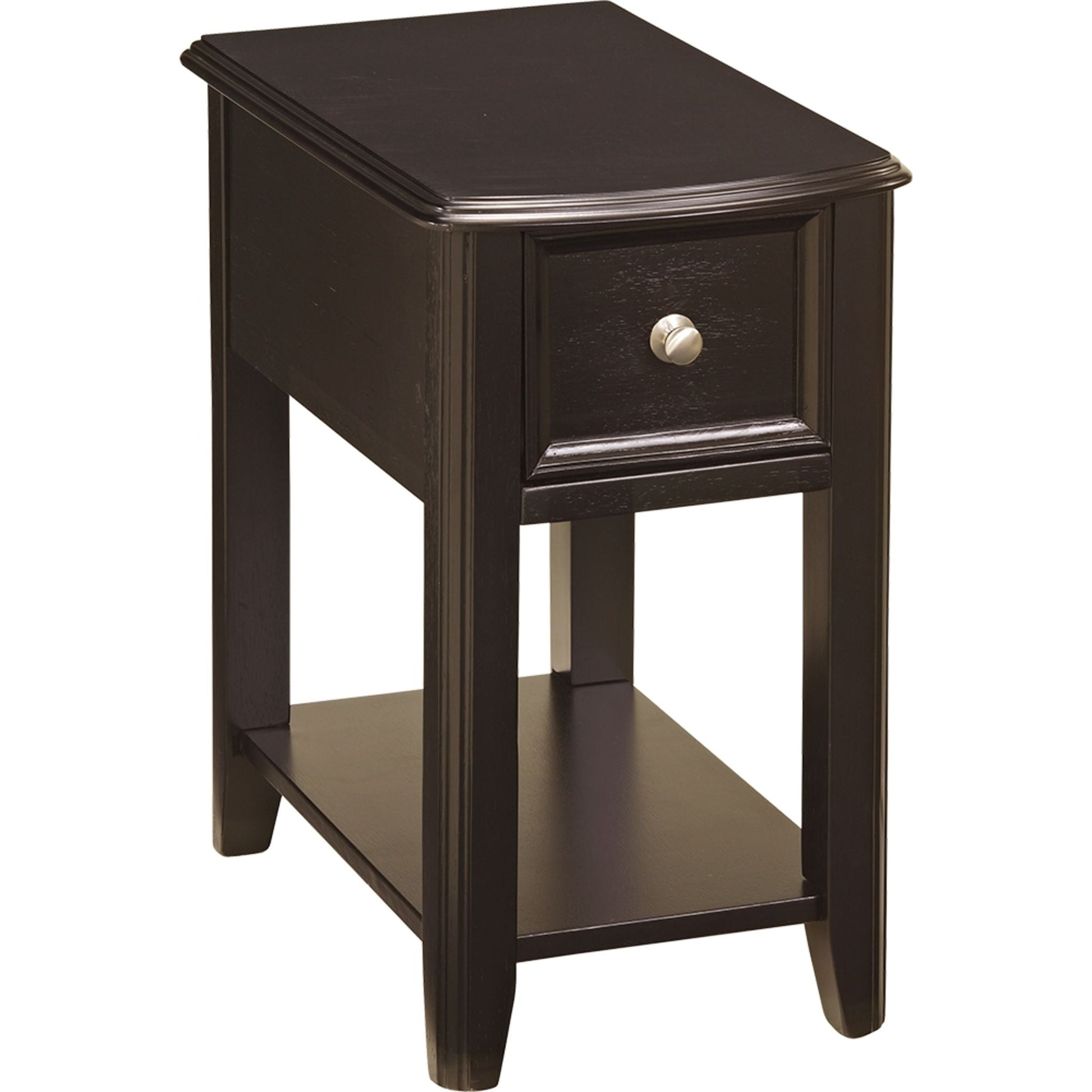 Breegin Chairside Table - Black