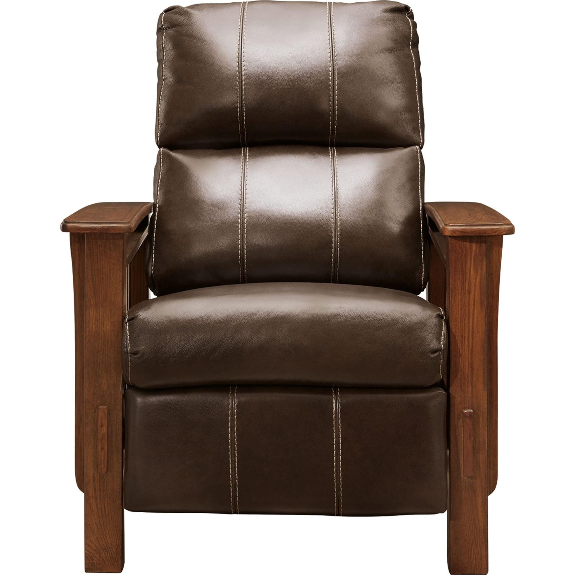 Cowlitz High Leg Recliner - Chocolate