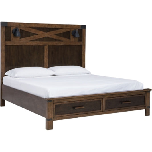 Wyattfield 3 Piece Queen Bed - Two-tone