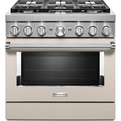 KitchenAid Gas Range (KFGC506JMH) - Milkshake