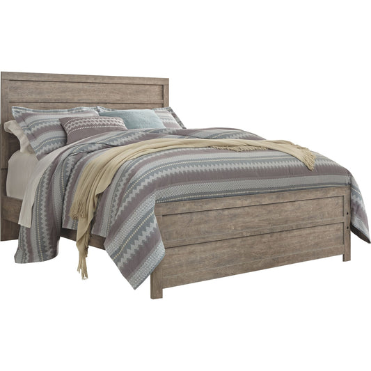 Altyra 3 Piece Panel Bed - Grey