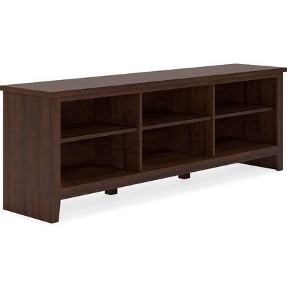 Camiburg Extra Large TV Stand - Warm Brown