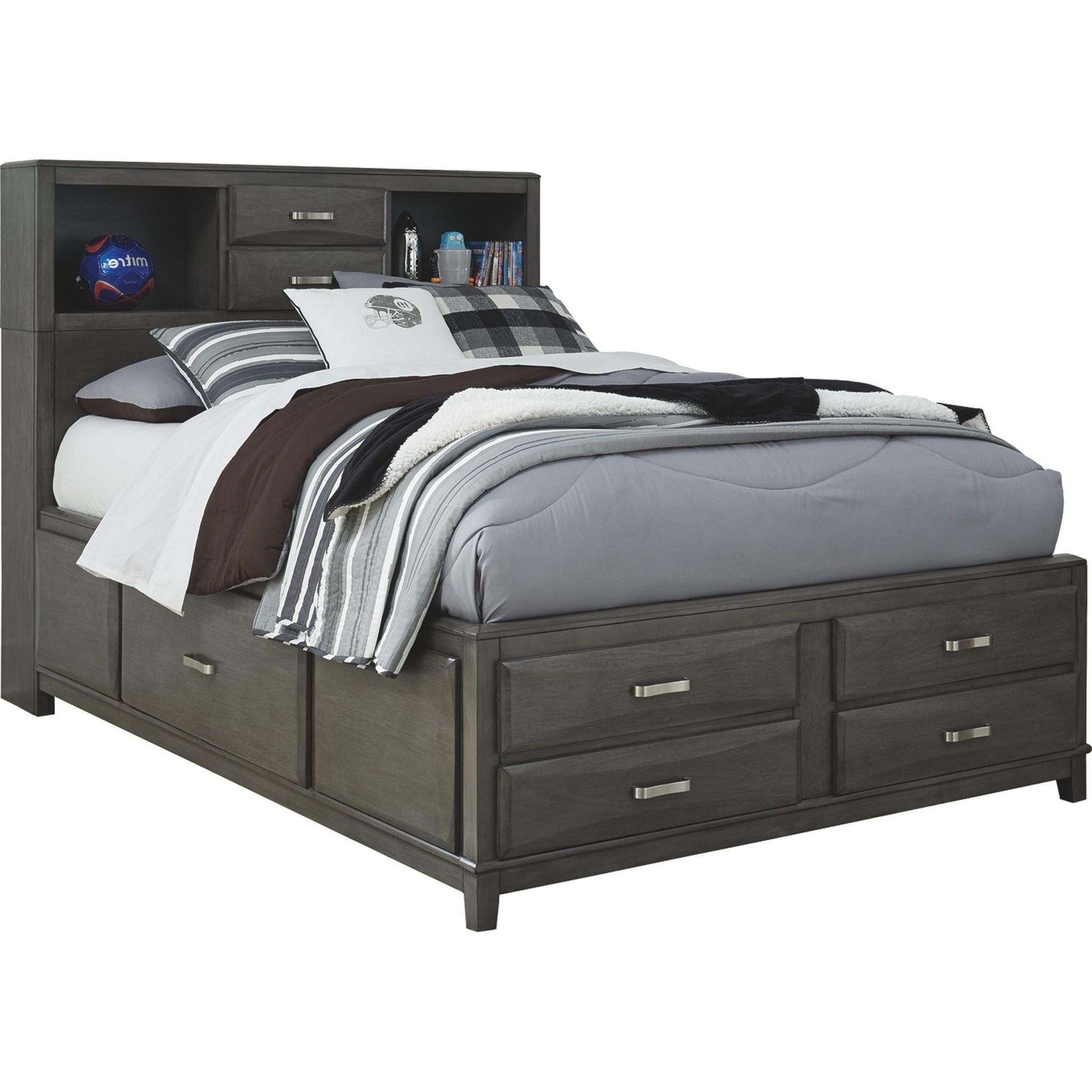 Caitbrook 3 Piece Storage Bed